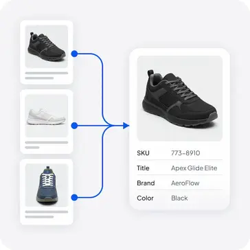 Match and structure product data