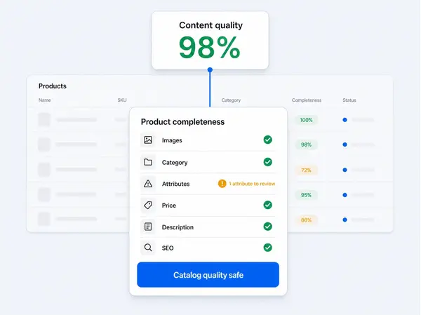 Control category data quality