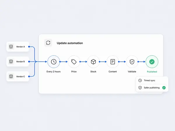 Automate listing updates